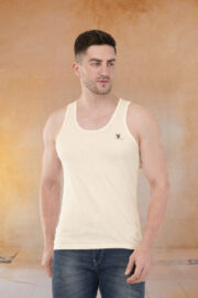 Vest-Modal Rib Round Neck
