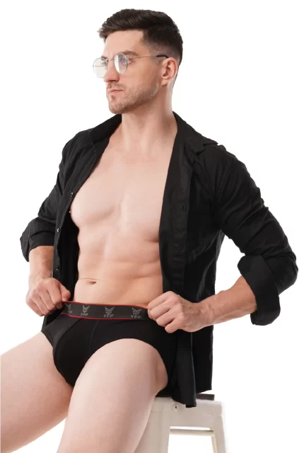 Cotton Spandex Basic Brief
